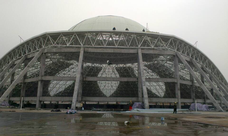 德惠温泉馆网架工程